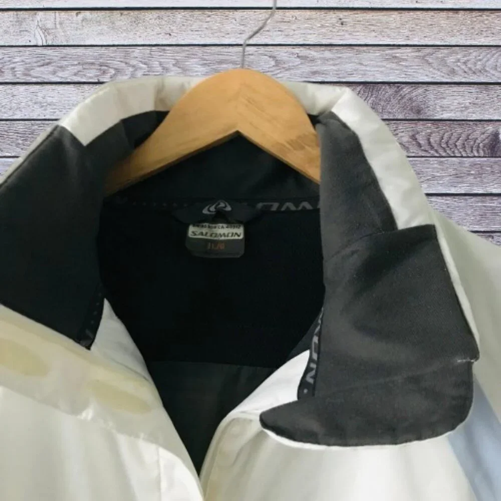 Salomon Snow Ski Jacket Women Full Zip Snowboarding Storm - Picture 2 of 6